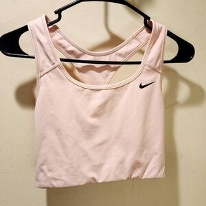 NIKE Women's light pink sport Bra size XL